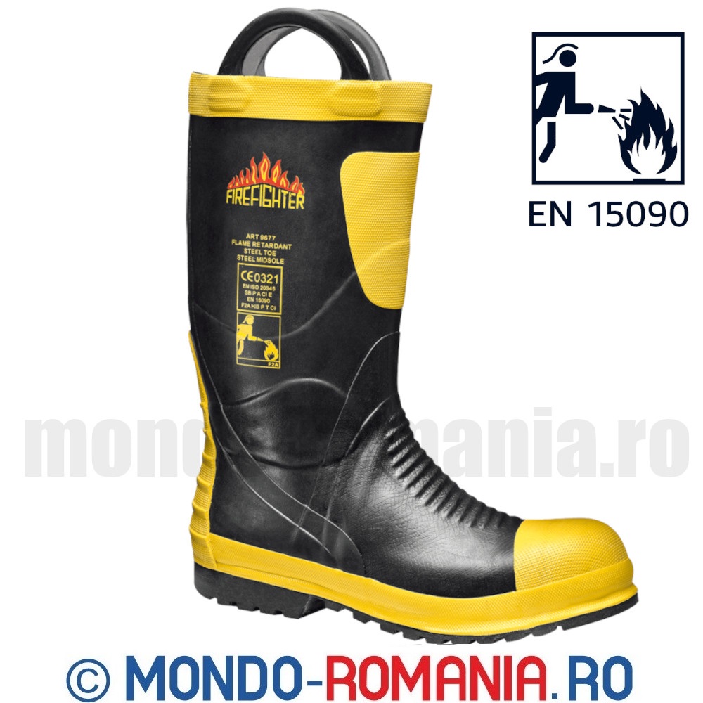 Cizme de protectie pentru pompieri FIREFIGHTER