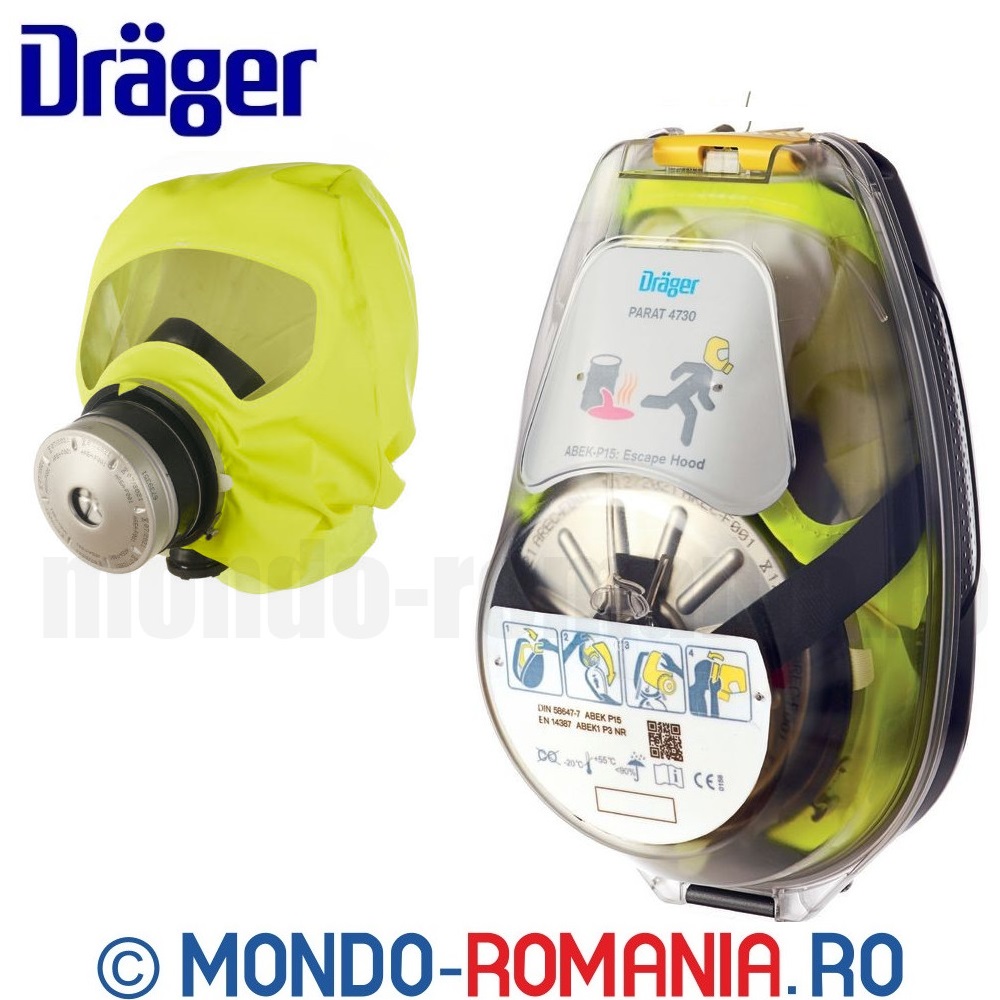 Echipament individual de autosalvare impotriva gazelor toxice și a vaporilor toxici.
