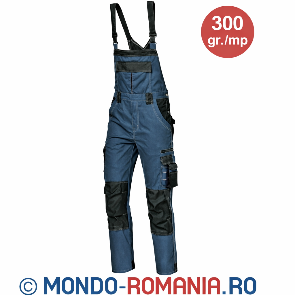Pantaloni salopeta cu pieptar - Salopete de lucru